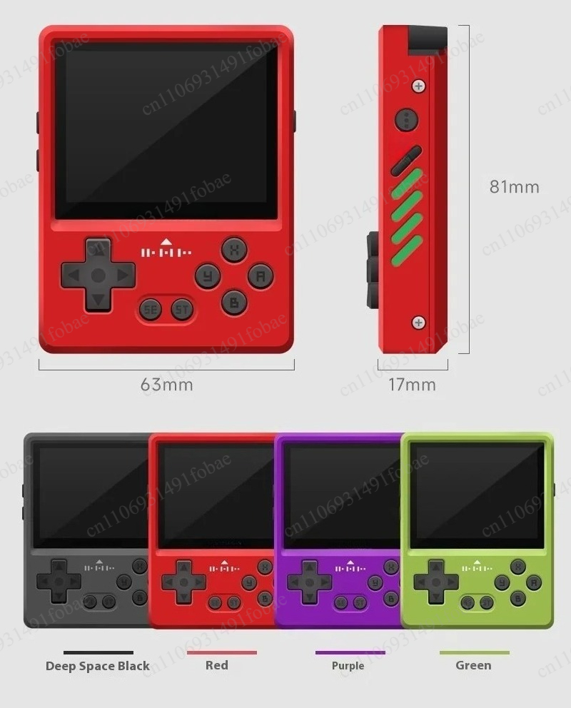 Gaming Console All - Console de jogos portátil retrô CNC