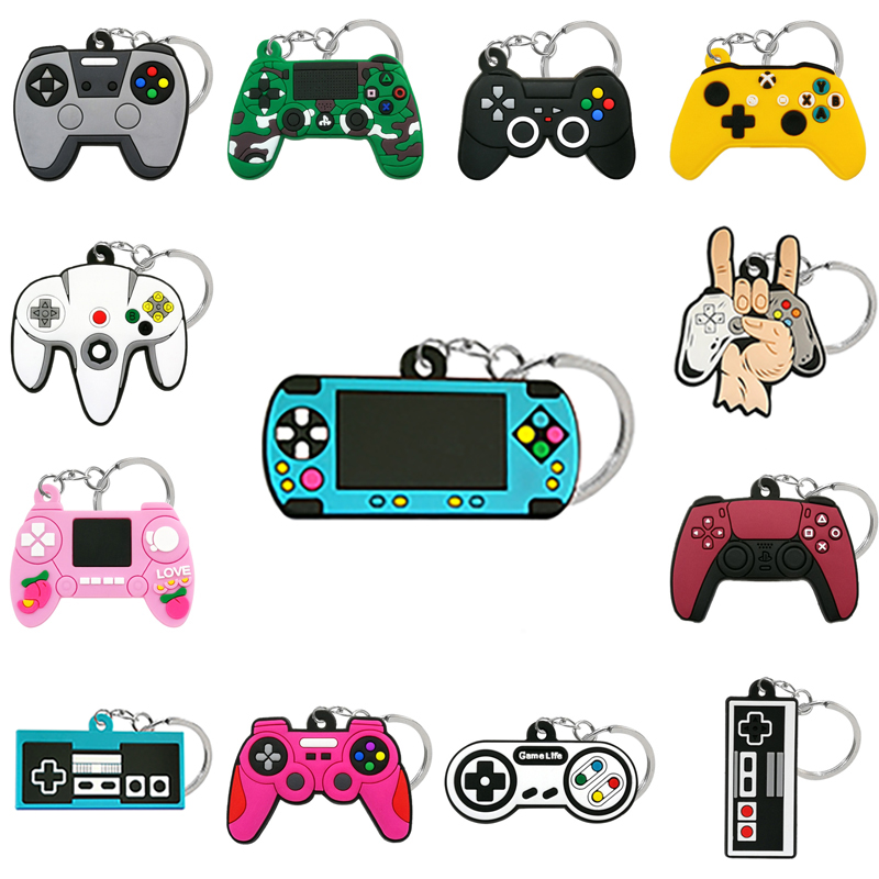 Gaming Console Keychain - 1 pçs moda novos chaveiros máquina