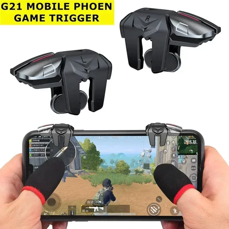 Gaming Console For Phone - G21 seis dedos gatilho de jogo