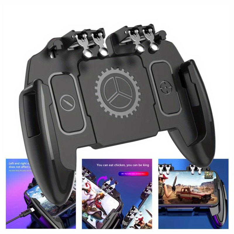 Gaming Console For Phone - Suporte para Celular com 6 Dedos,