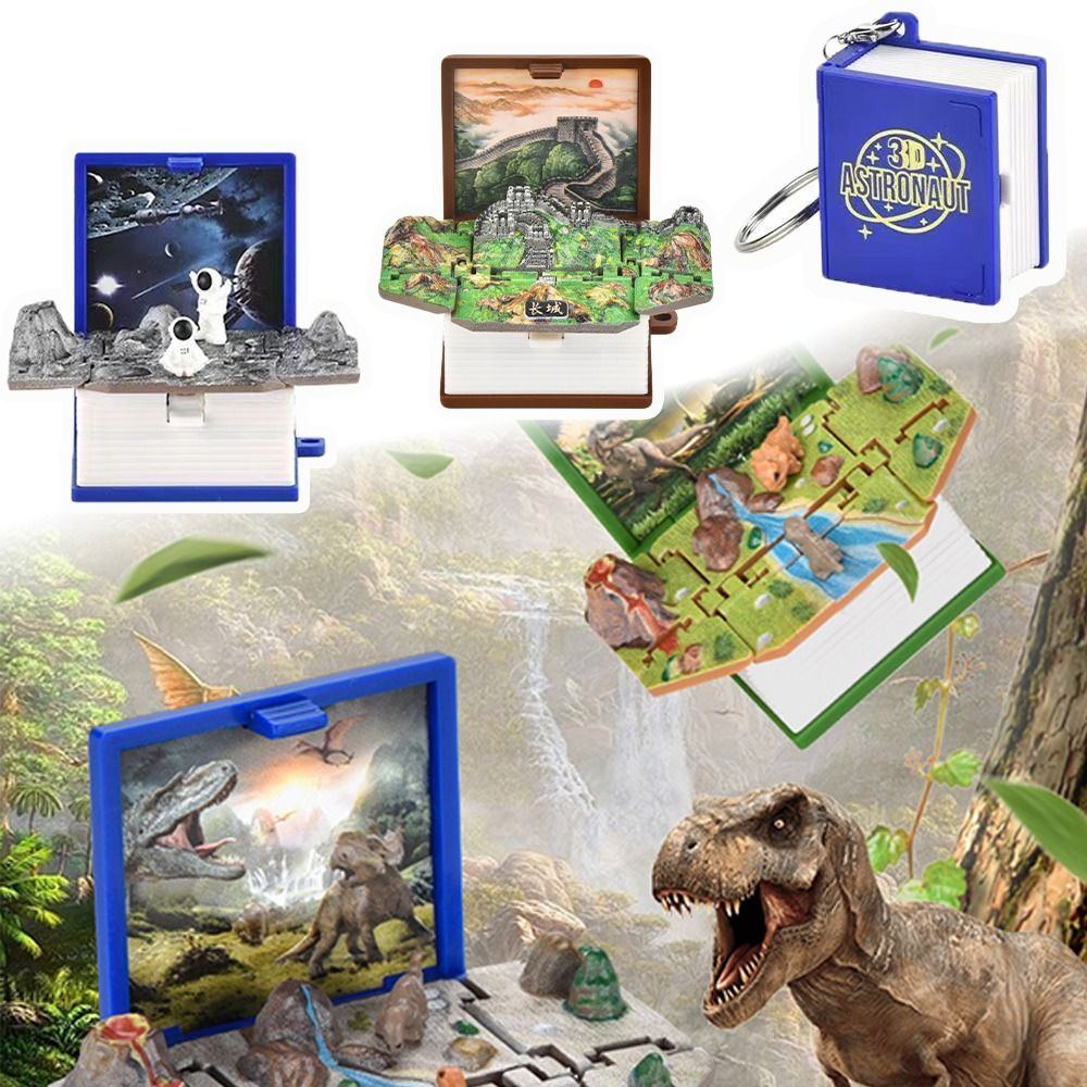 Gaming Console Keychain - Handheld Game Keychain for Children, Folding