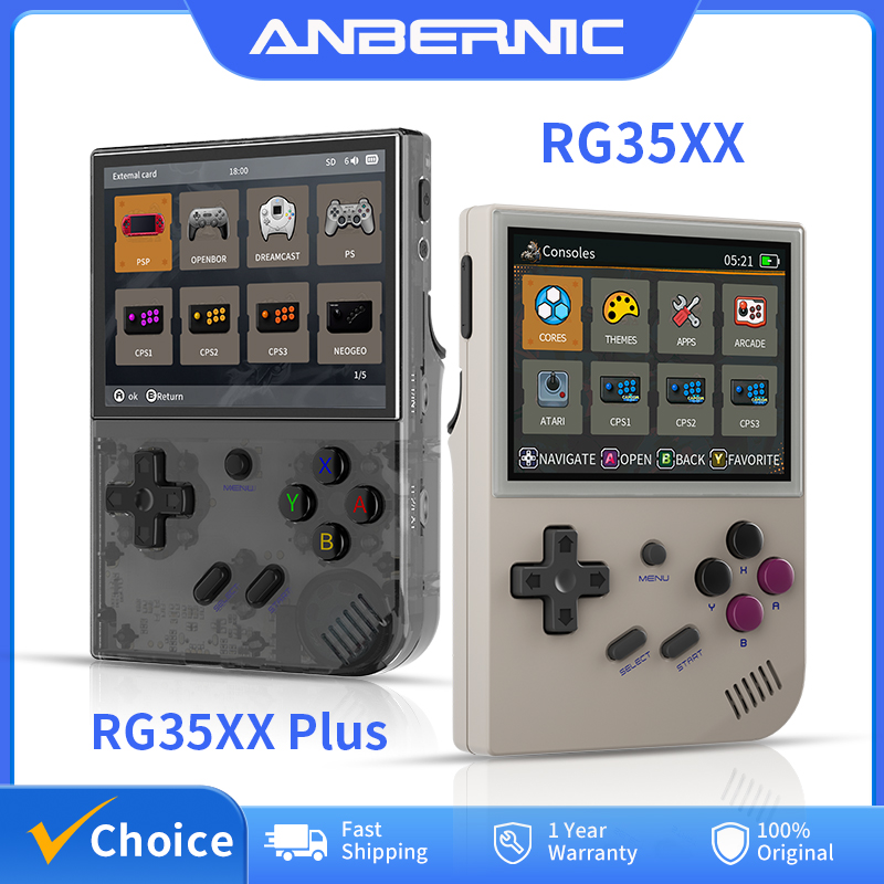 Gaming Console Under 5000 - ANBERNIC RG35XX Plus/RG35XX Retro Console de