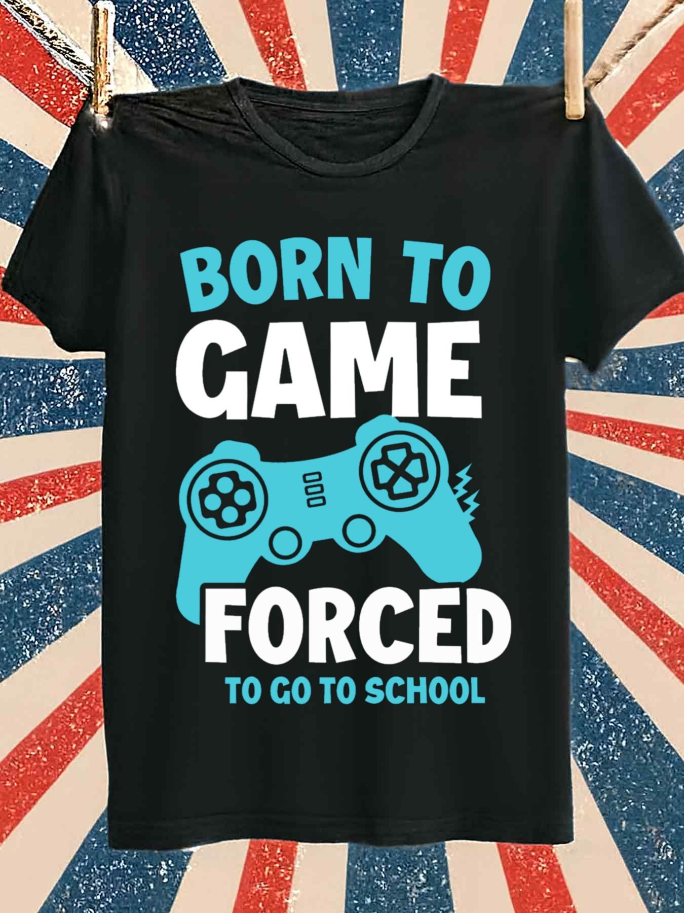 Gaming Console All - Camiseta Masculina Born to Game -
