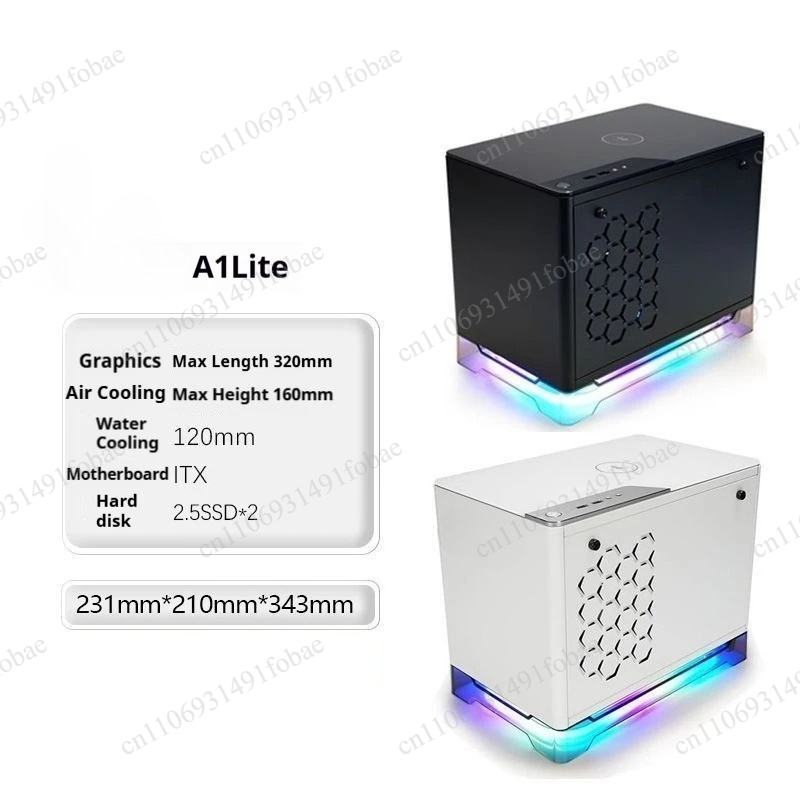 Gaming Console In - Gabinete Mini ITX A1 Lite com