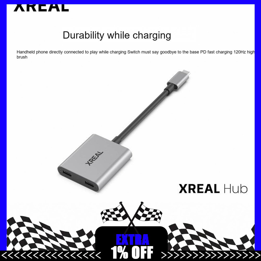 Adaptador USB-C XREAL Hub para - Gaming Console Rog Ally avaliação e preço