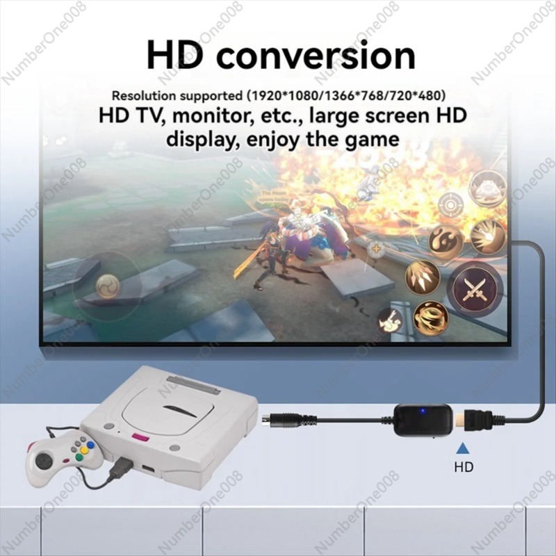 Cabo conversor HDMI para conso - Gaming Console Tv avaliação e preço