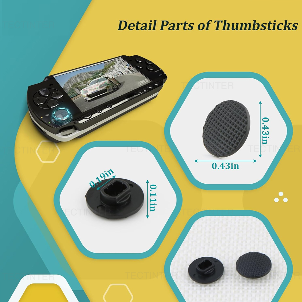 Para Console PSP 1000: Peças d - Gaming Console Buttons avaliação e preço