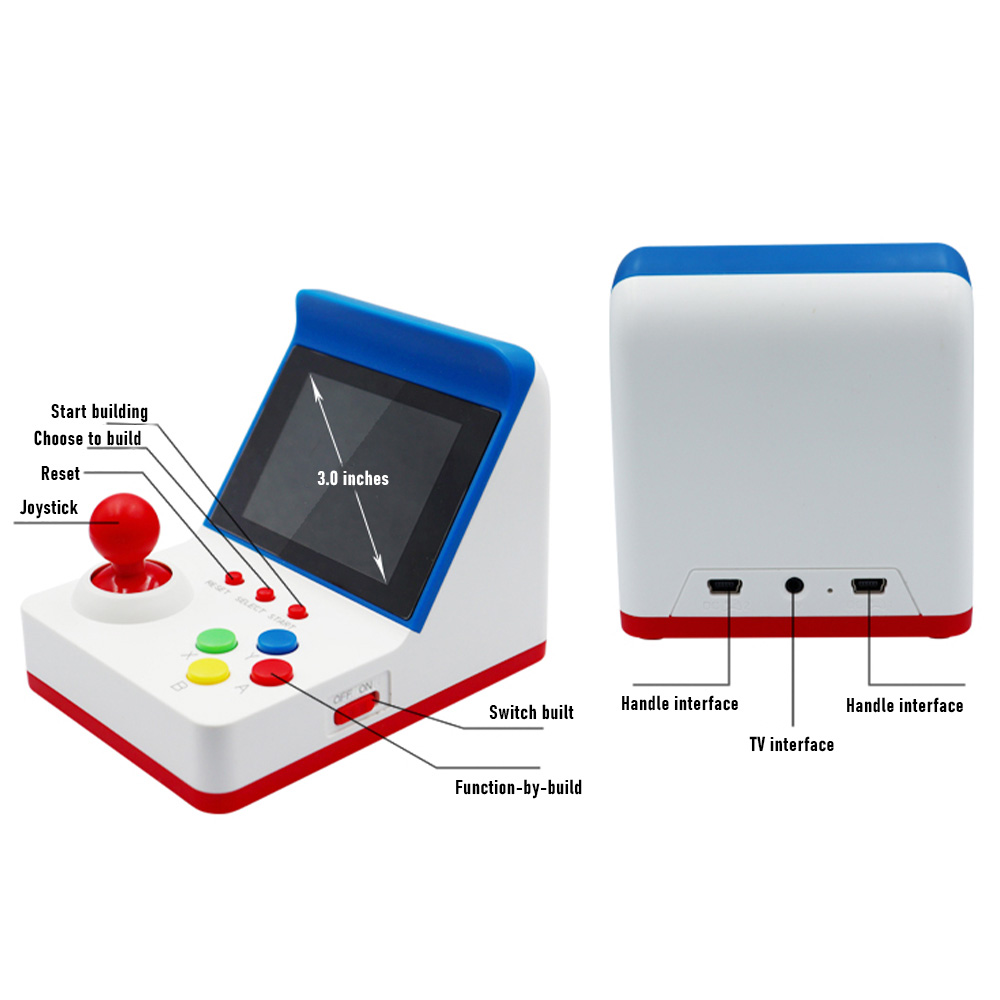 3inch 8Bit Retro Mini Estação  - Gaming Console Tv avaliação e preço