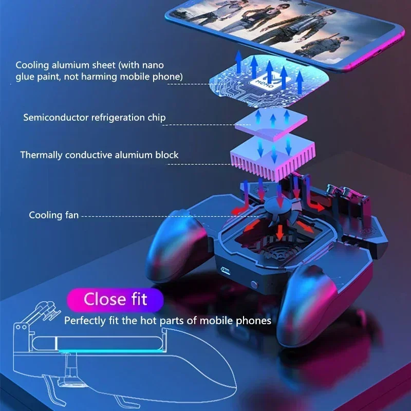 Memo dl88 refrigerador do tele - Gaming Console For Phone avaliação e preço