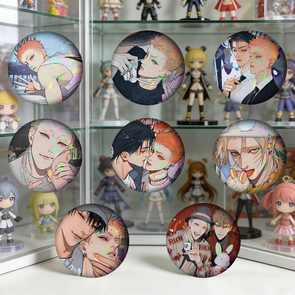 19 Days BL Anime Novos Broches - Gaming Console Buttons avaliação e preço