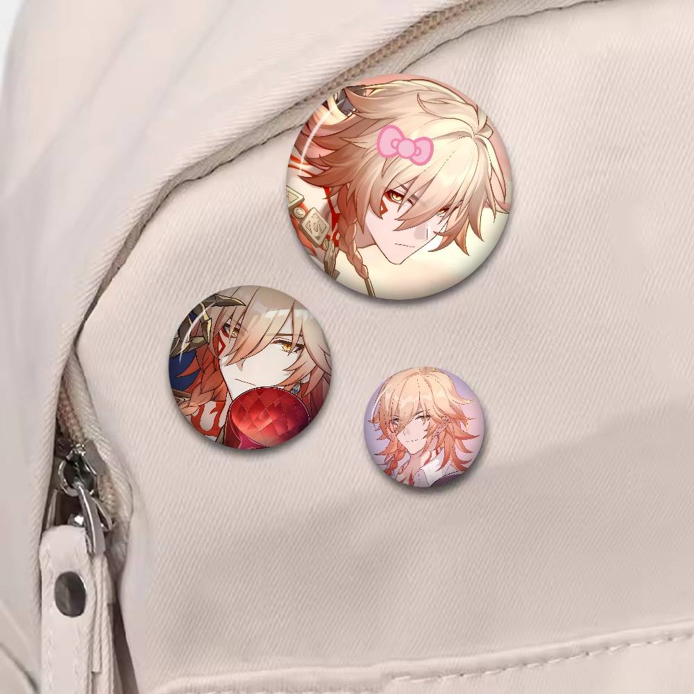 Broches Honkai Star Rail Mydei - Gaming Console Buttons avaliação e preço