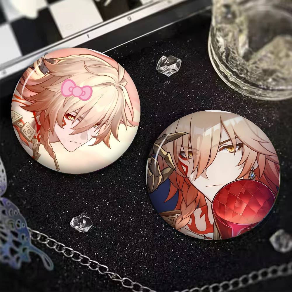 Broches Honkai Star Rail Mydei - Gaming Console Buttons avaliação e preço