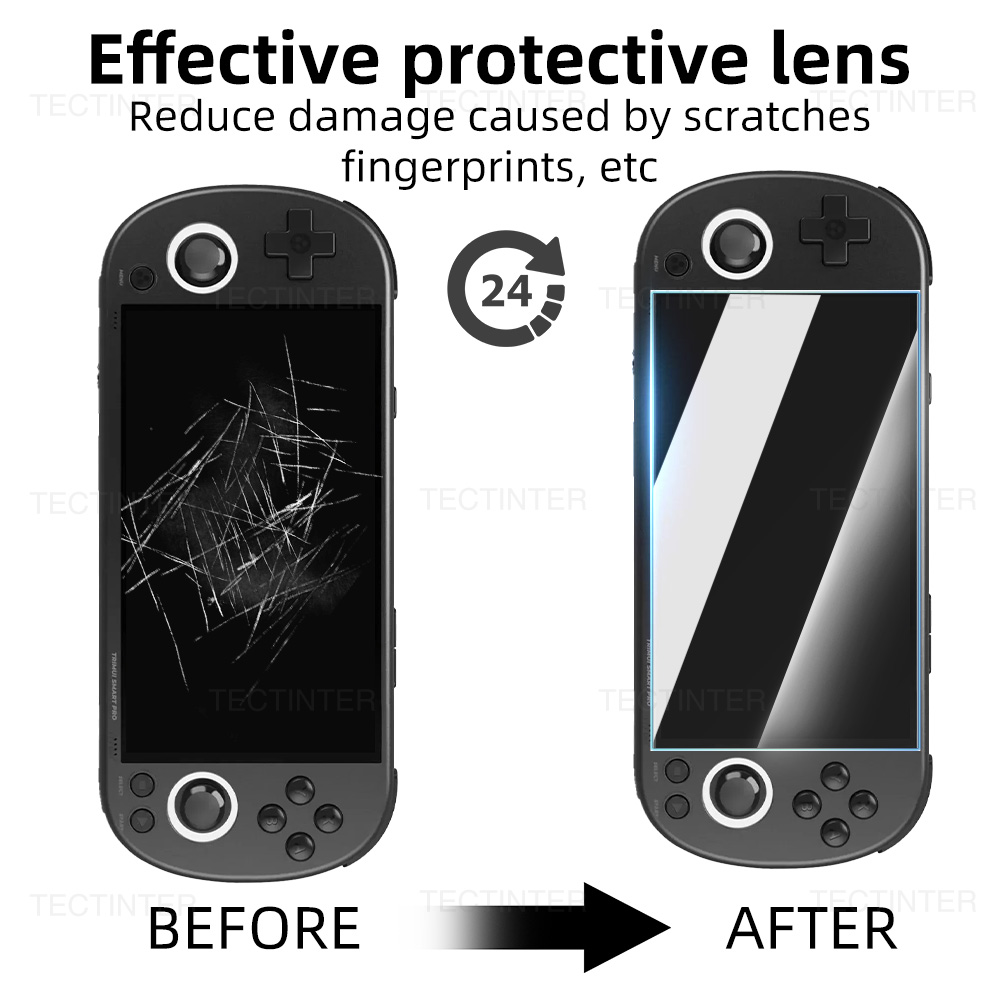 1/2/3 pçs protetor de tela ant - Gaming Console Latest avaliação e preço