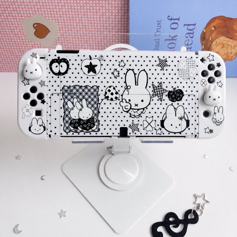 Capa protetora fofa da Miffy p - Gaming Console Tv avaliação e preço