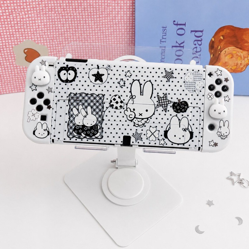 Capa protetora fofa da Miffy p - Gaming Console Tv avaliação e preço