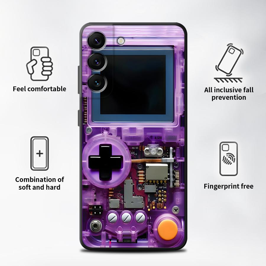 Capa Protetora Roxa para Celul - Gaming Console For Phone avaliação e preço